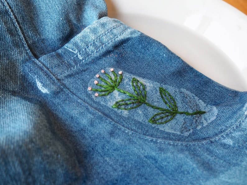 Stick and Stitch Embroidery Patches Boho