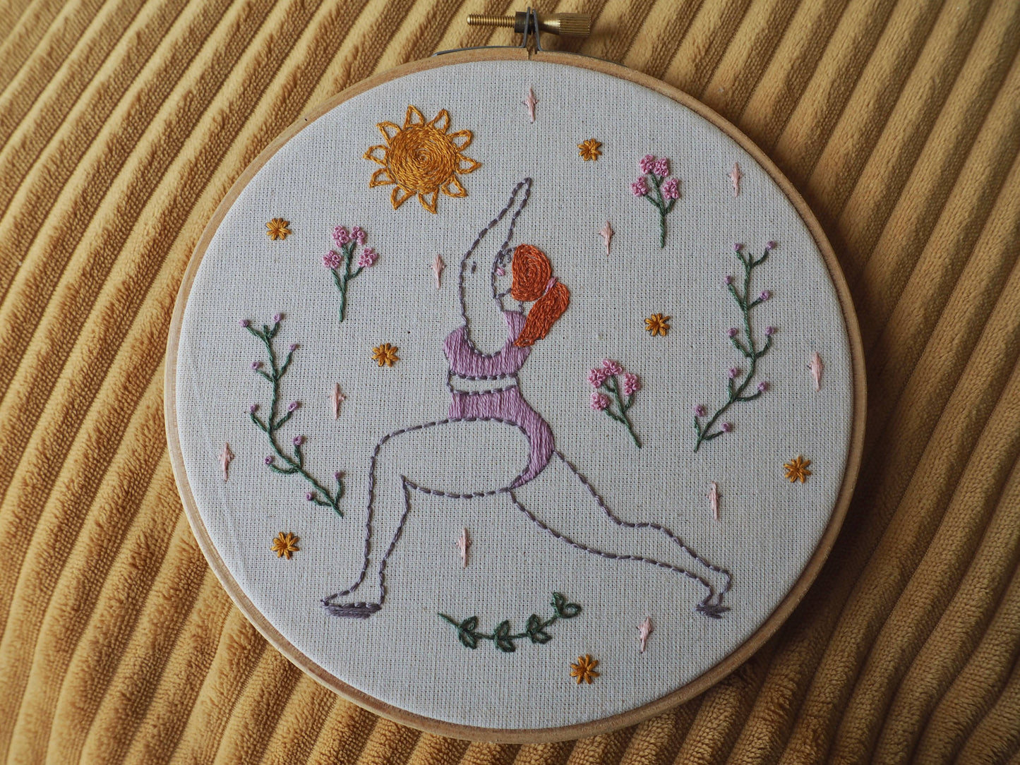 Yoga Embroidery Kit