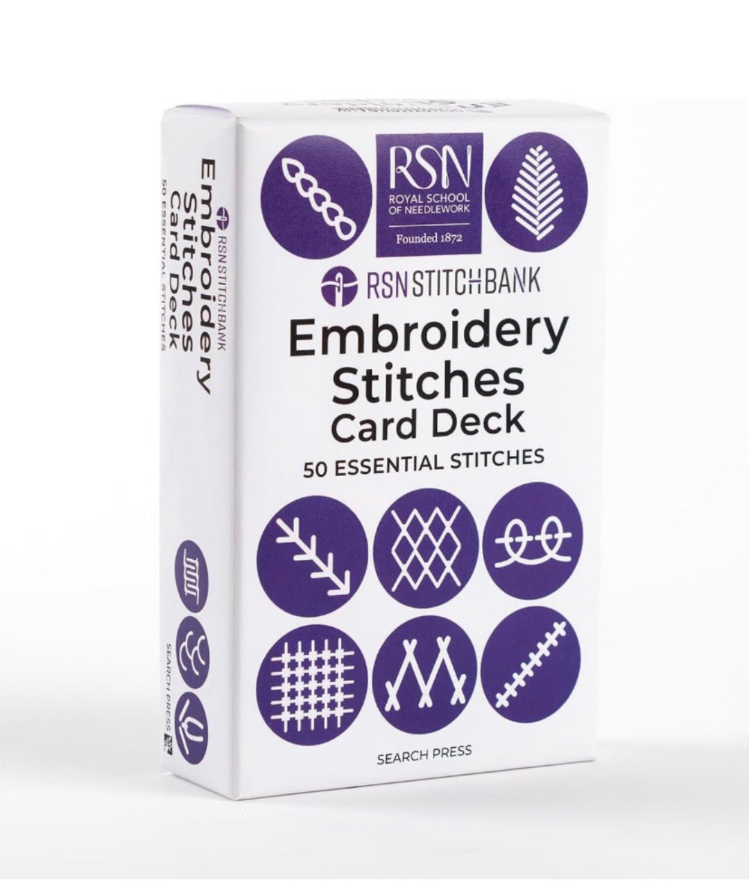 Embroidery Stitches Card Deck