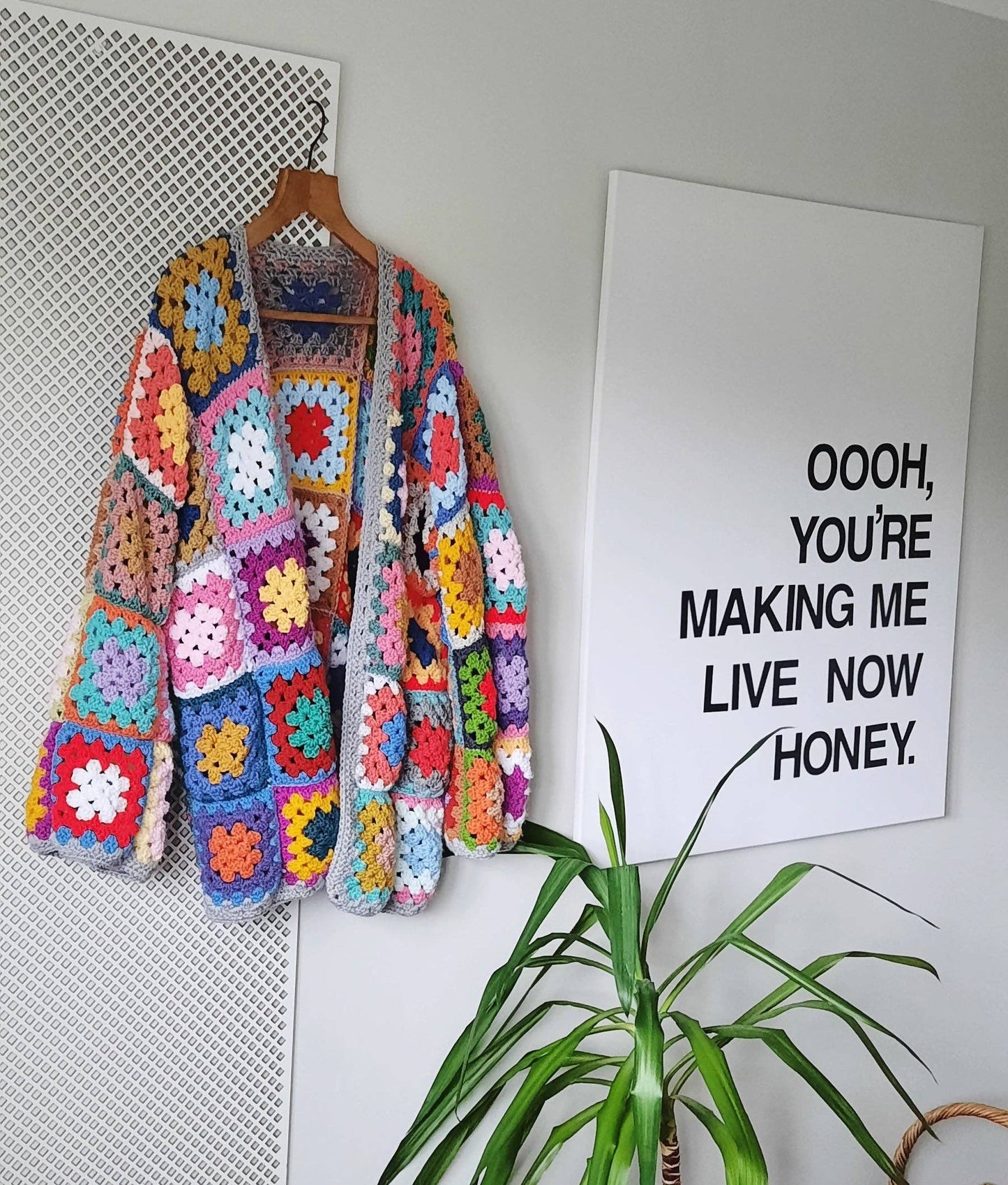 Yes You Cardi-Can Cardigan Printed Crochet Pattern