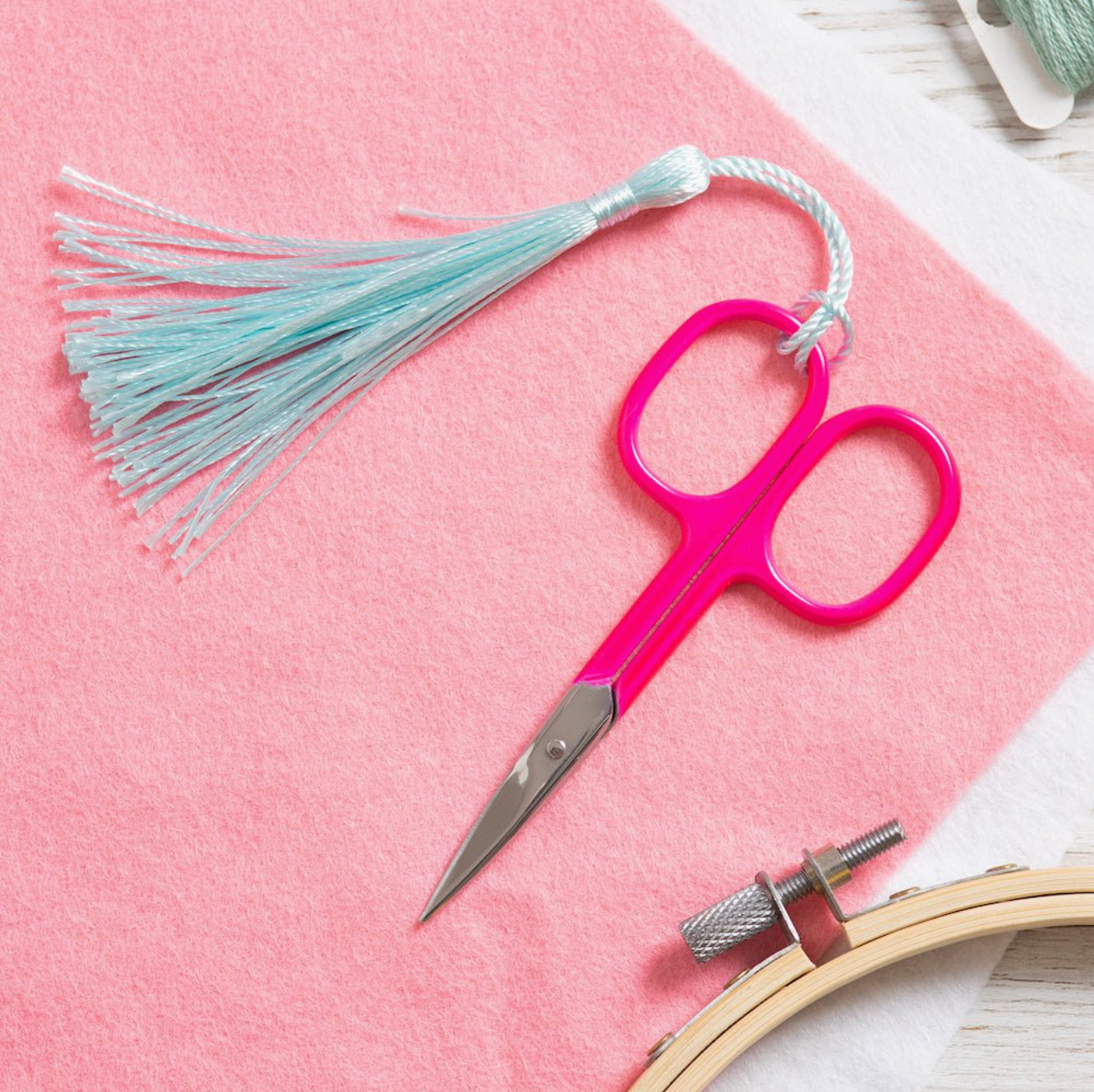 Pink Embroidery Scissors