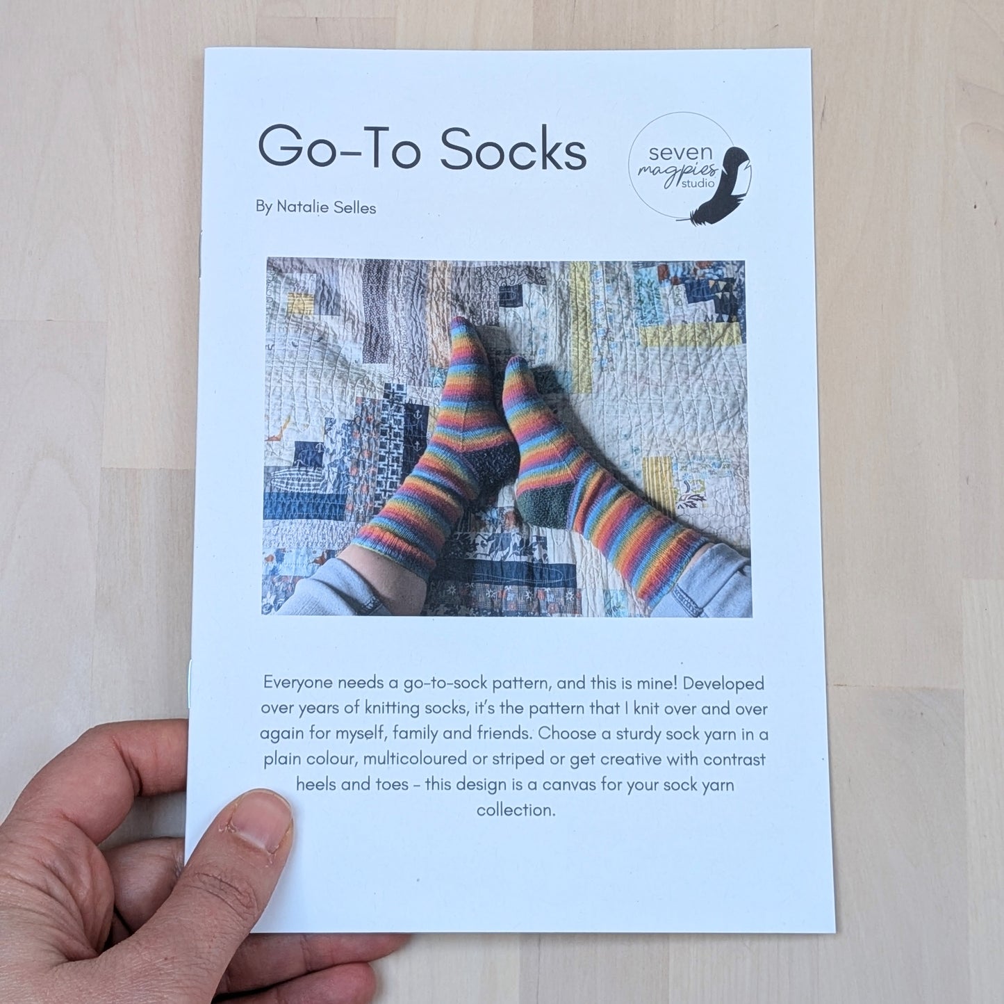 Go-to Sock Printed Pattern