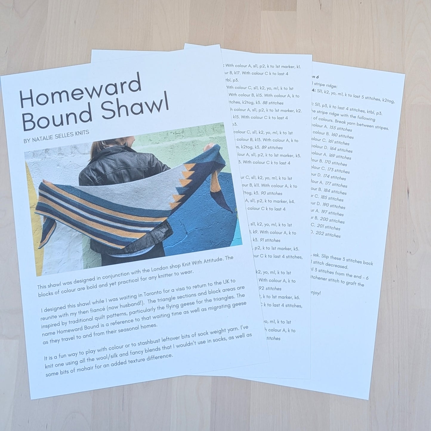 Homeward Bound Printed Pattern