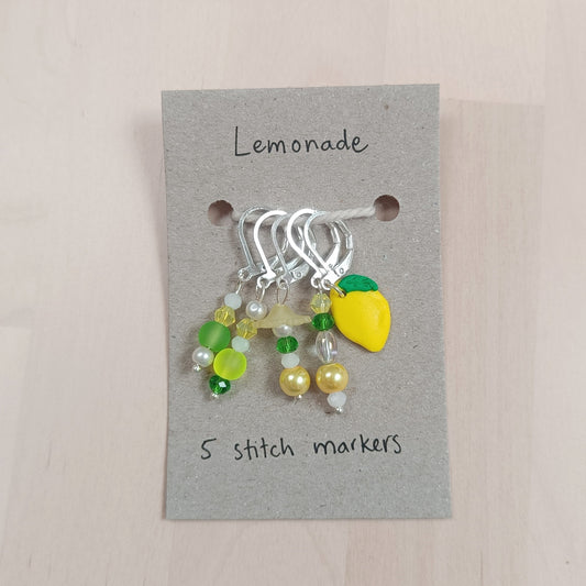 Lemonade Stitch Marker Set