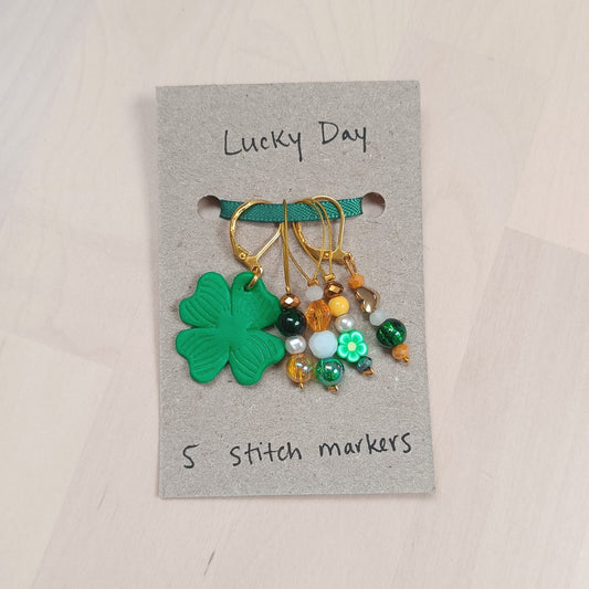 Lucky Day Stitch Marker Set