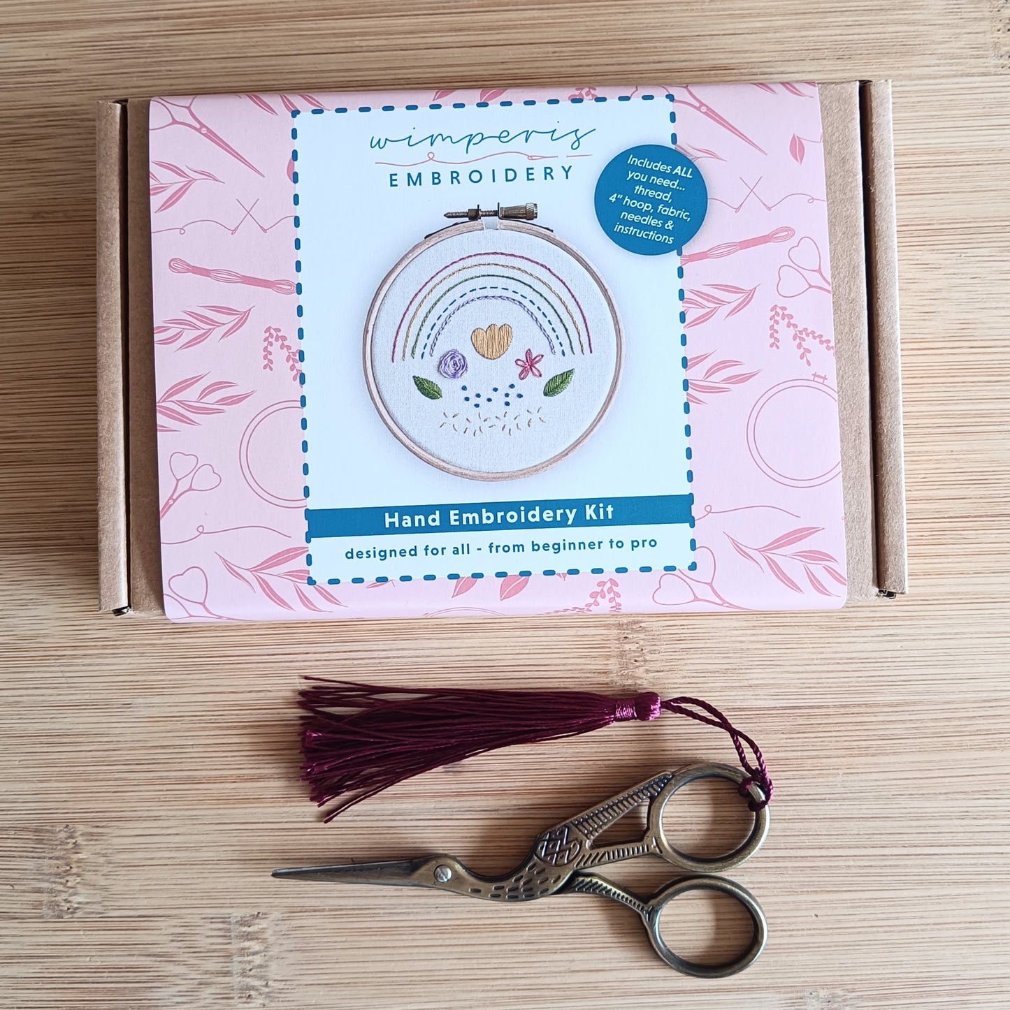 Sampler Embroidery Mini Kit