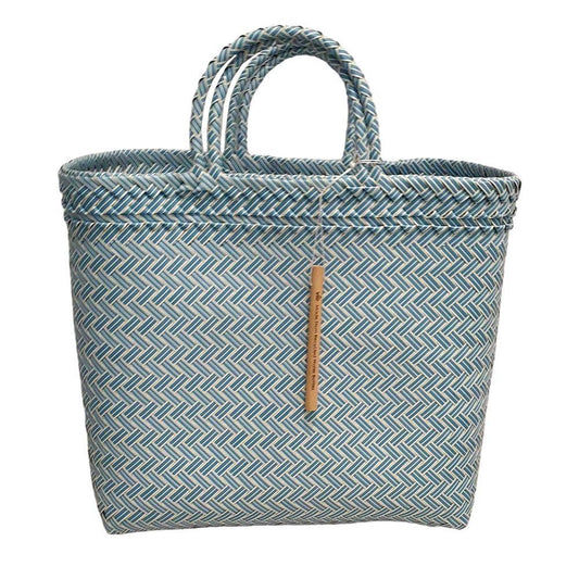 Recycled Plastic Woven Beach/Tote Bag