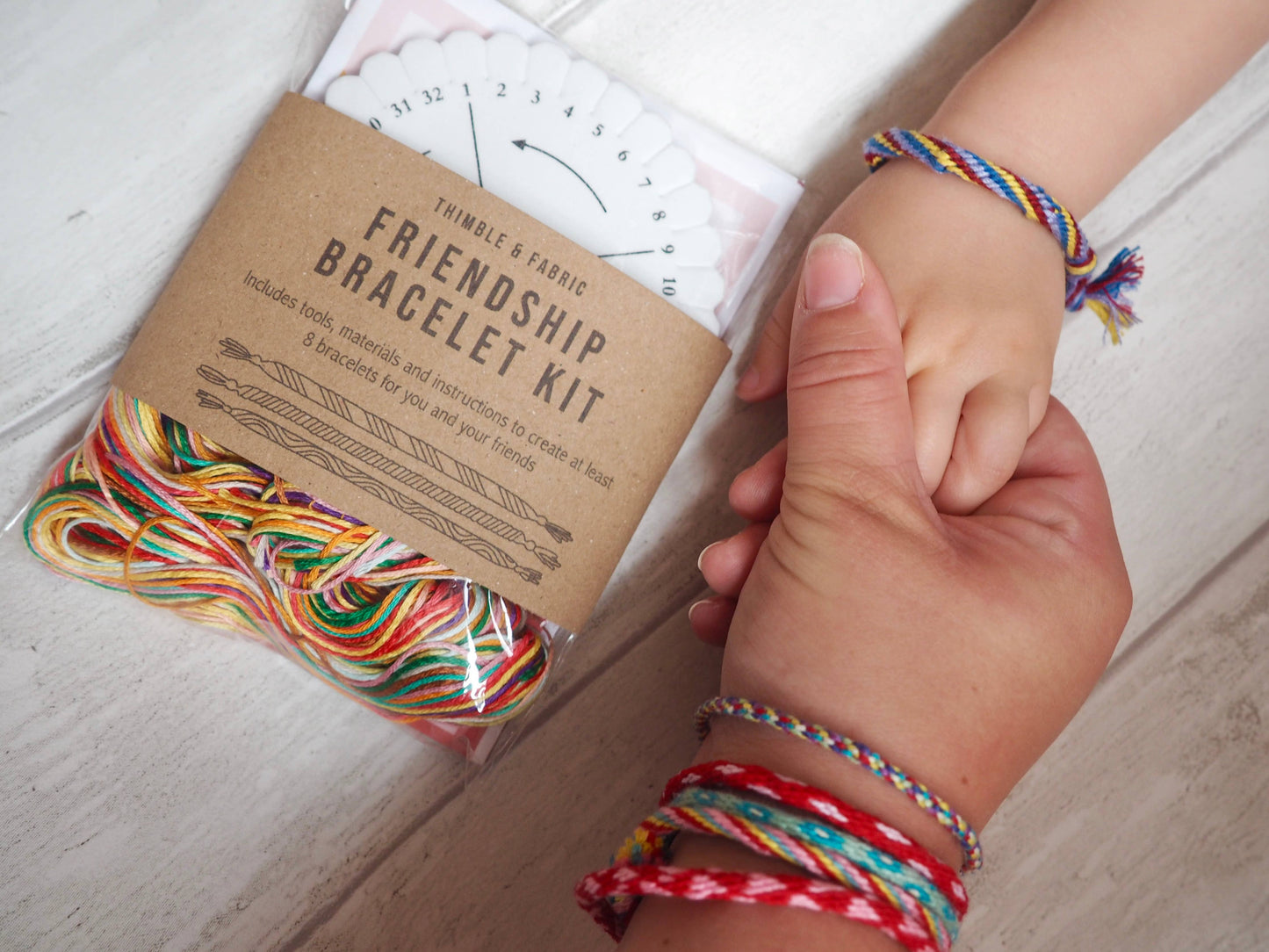 Make your own friendship bracelet kit