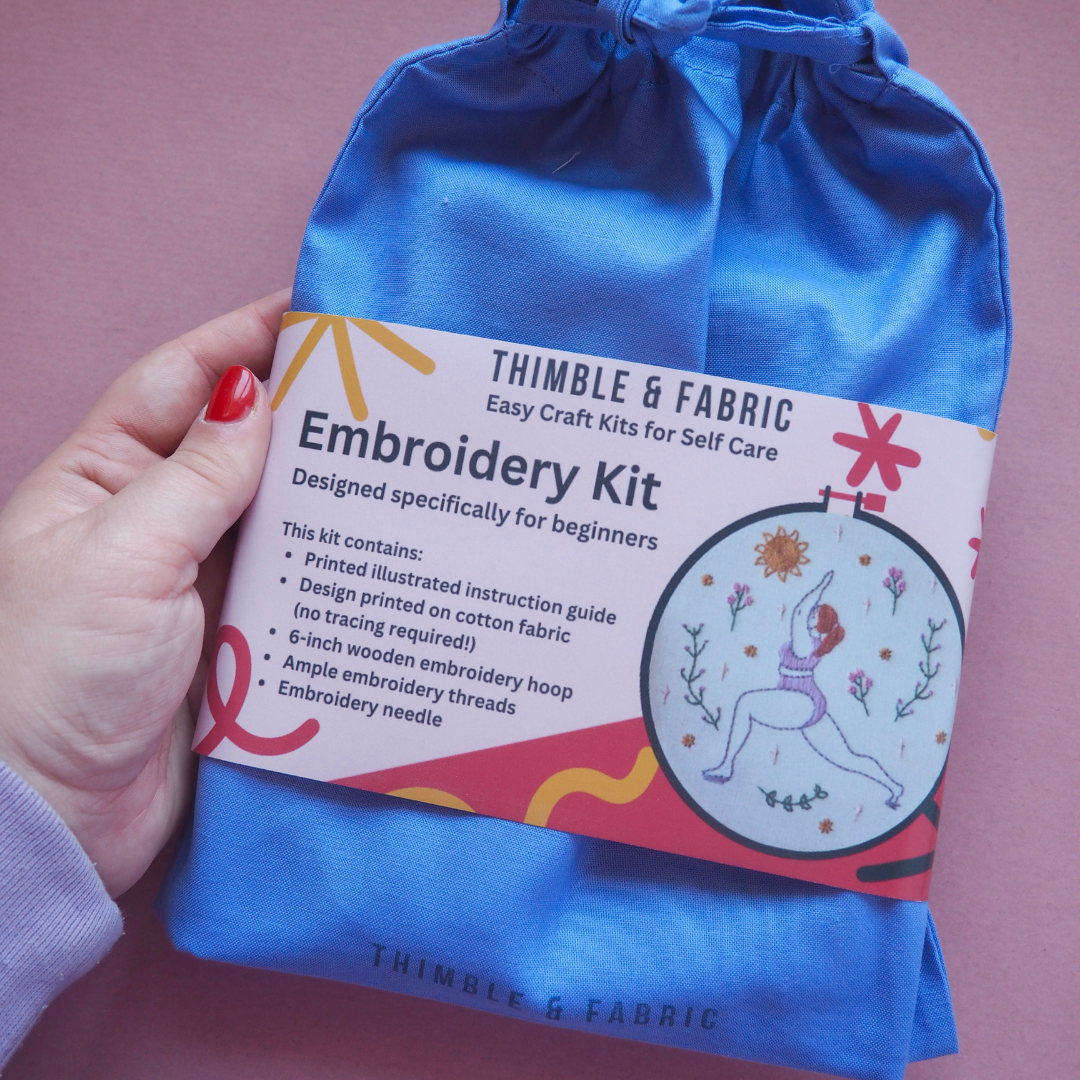 Yoga Embroidery Kit