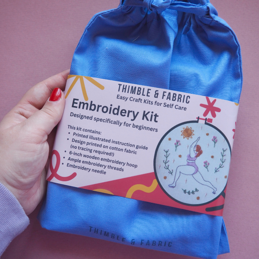 Yoga Embroidery Kit