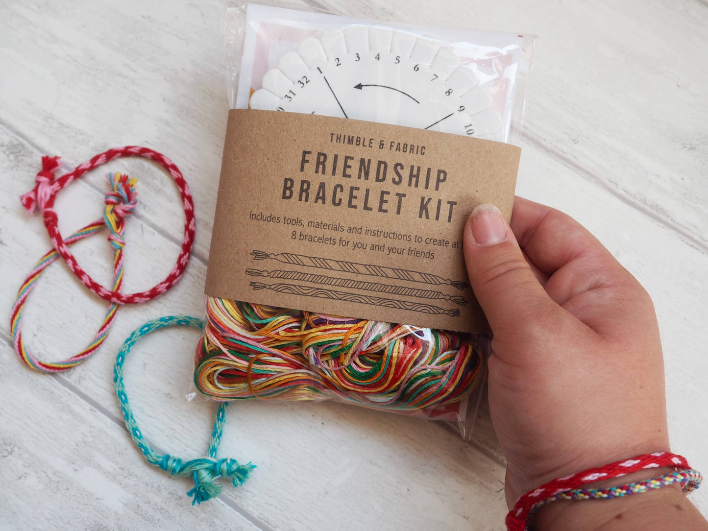 Make your own friendship bracelet kit