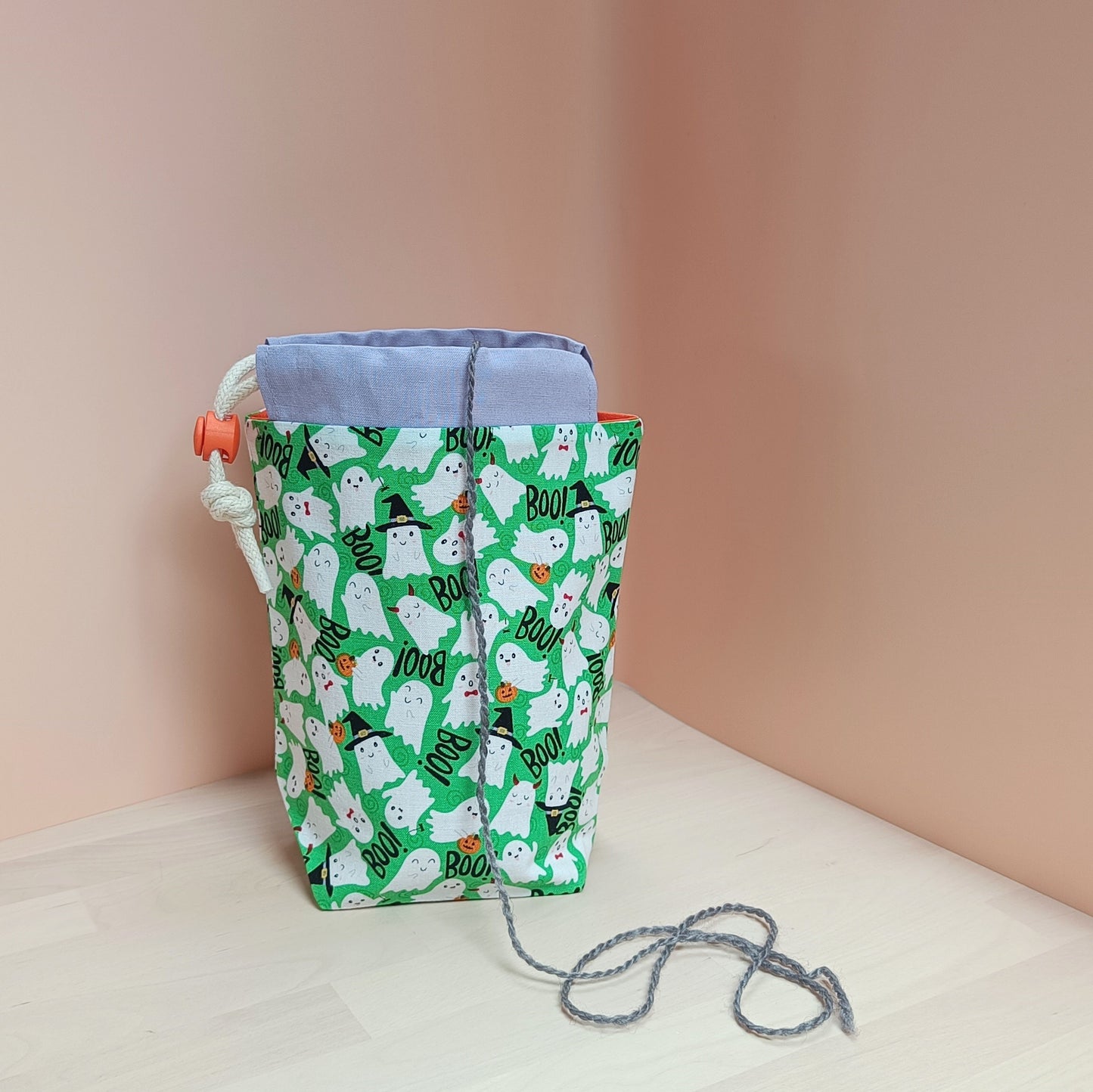 Sock Drawstring Project Bag