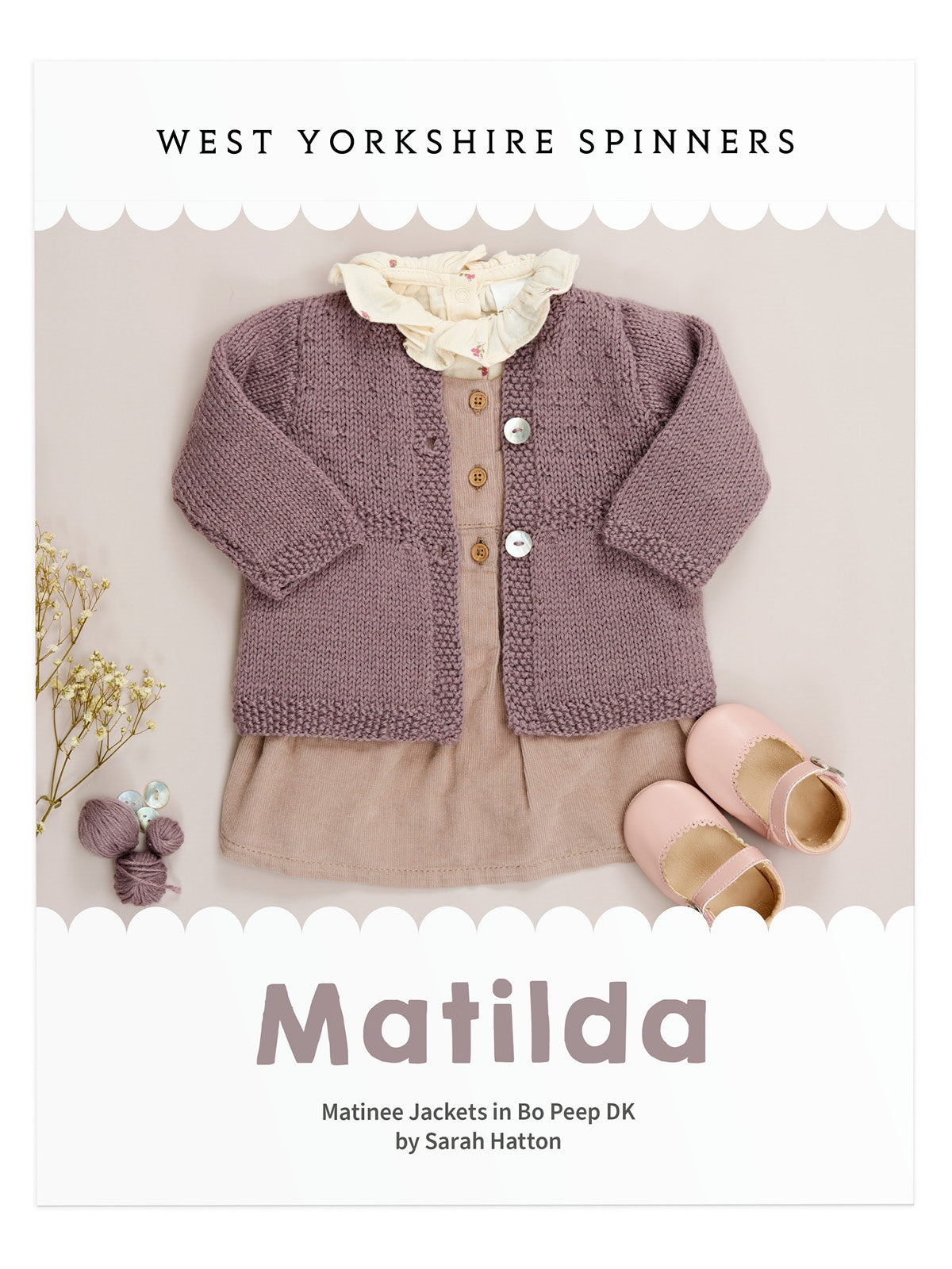 Matilda Matinee Jacket Paper Pattern