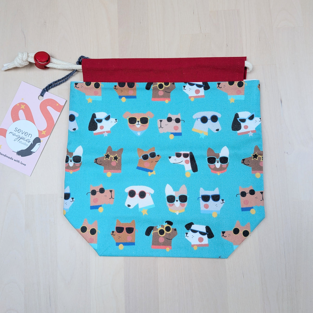 Hat Drawstring Project Bag