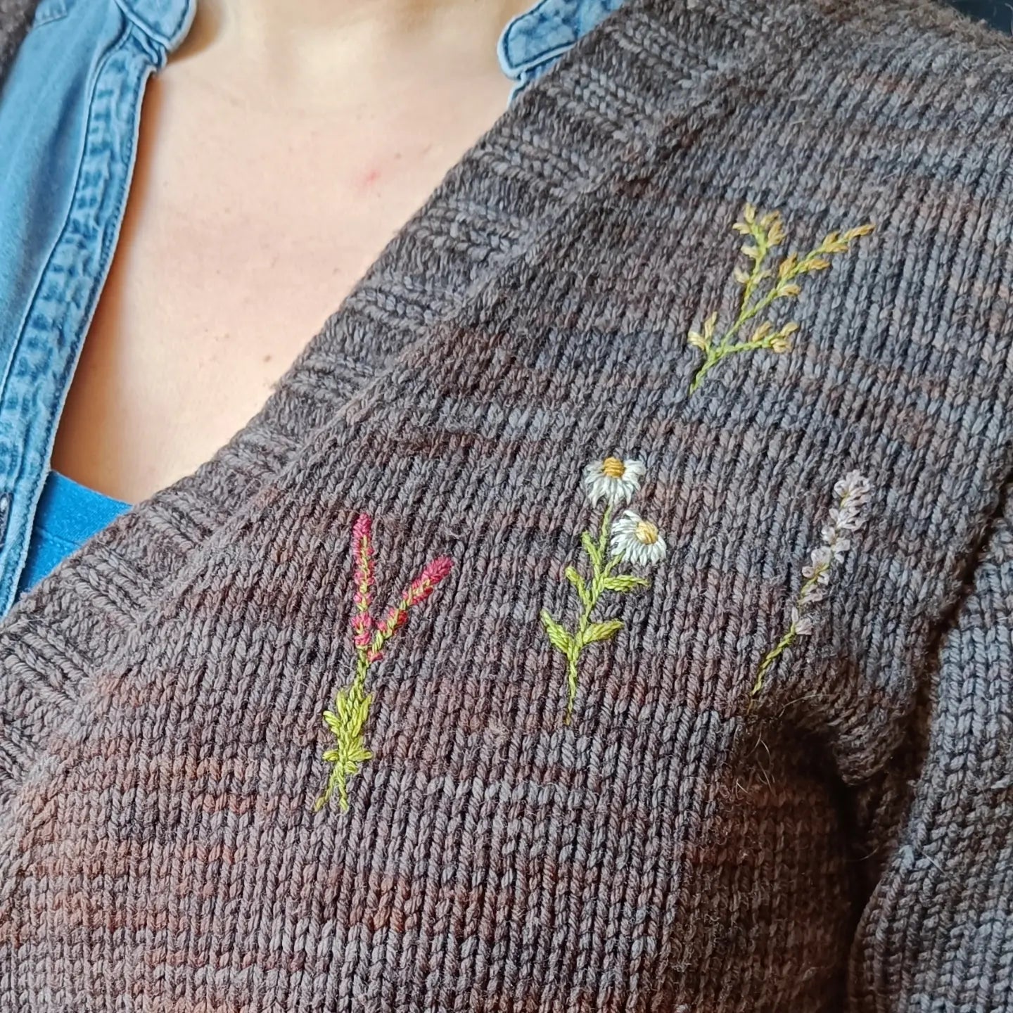 Embroidery on Knits