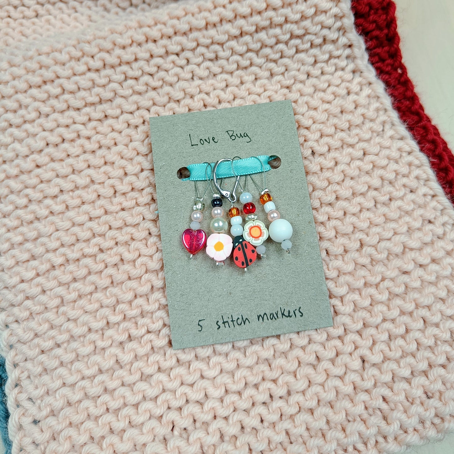 Love Bug Stitch Marker Set