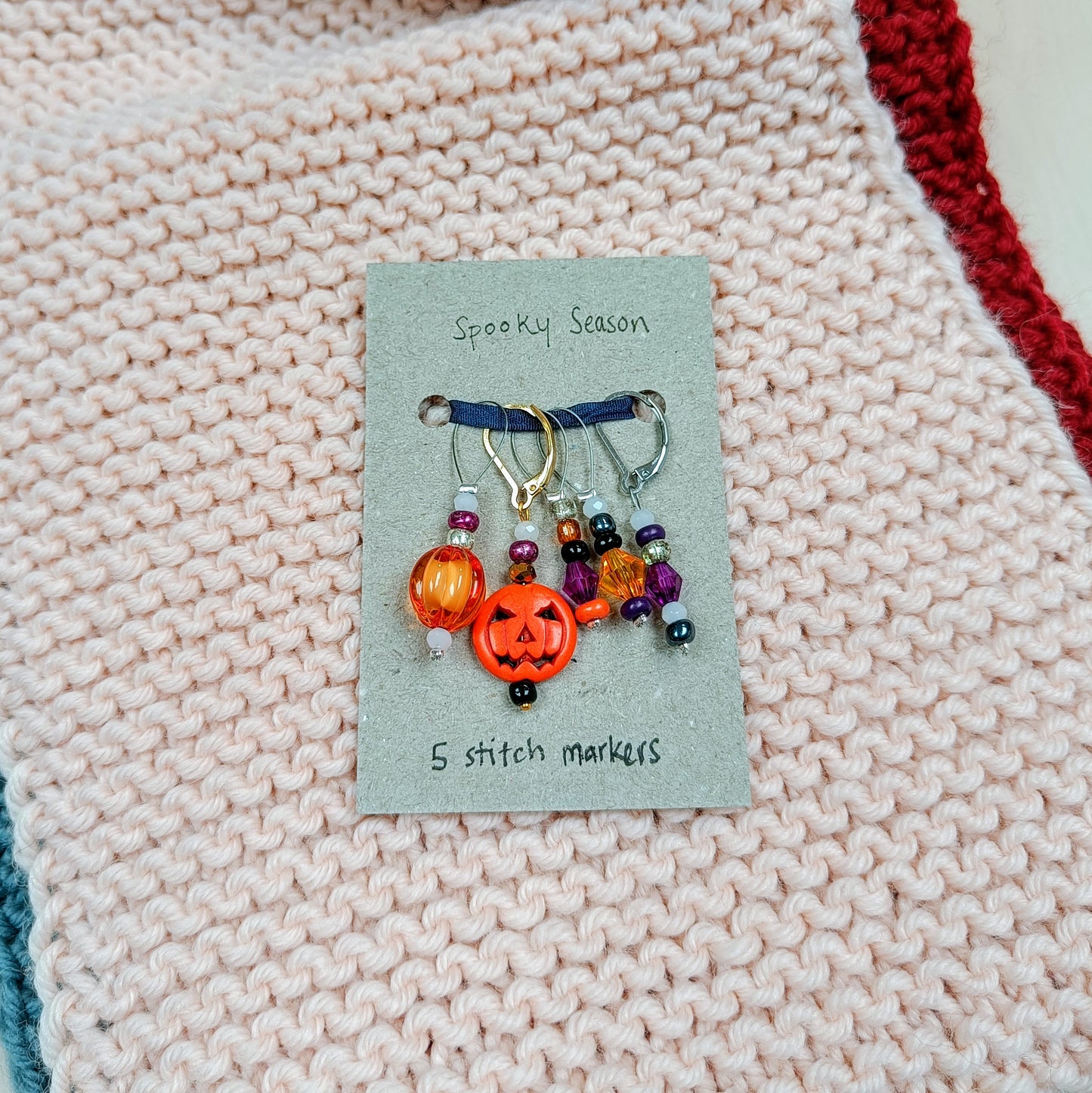 Spooky Season Stitch Marker Set