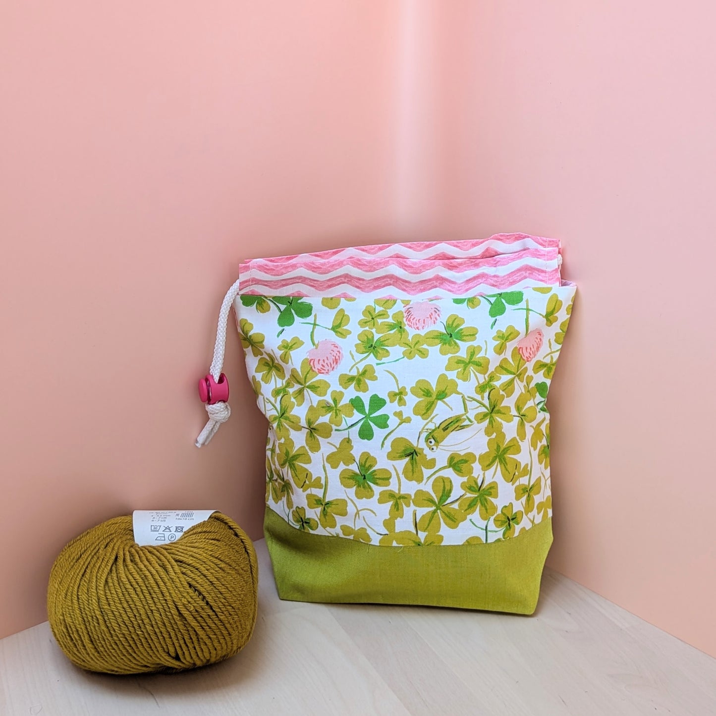 Hat Drawstring Project Bag