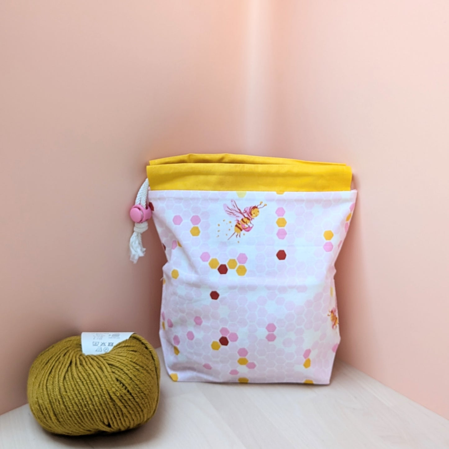 Hat Drawstring Project Bag