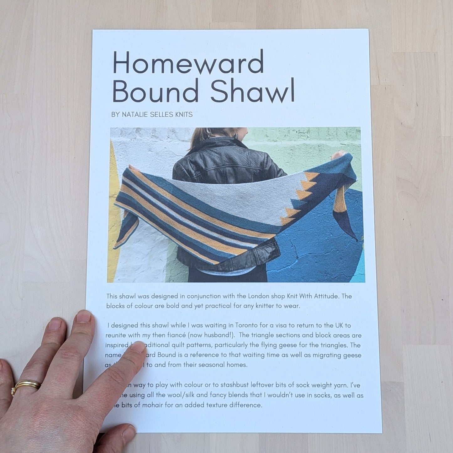 Homeward Bound Printed Pattern