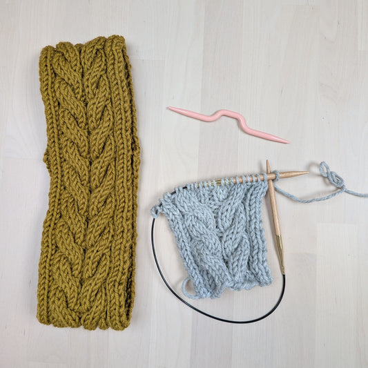Cabled Headband