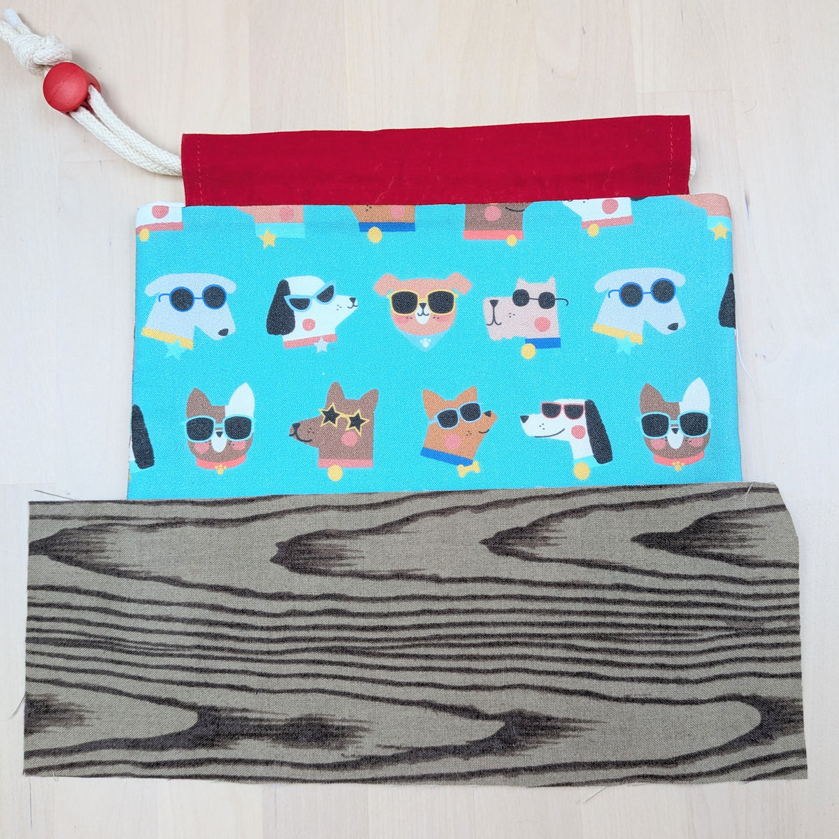 Sweater Drawstring Project Bag
