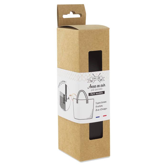 Leather handles | Black | Small size