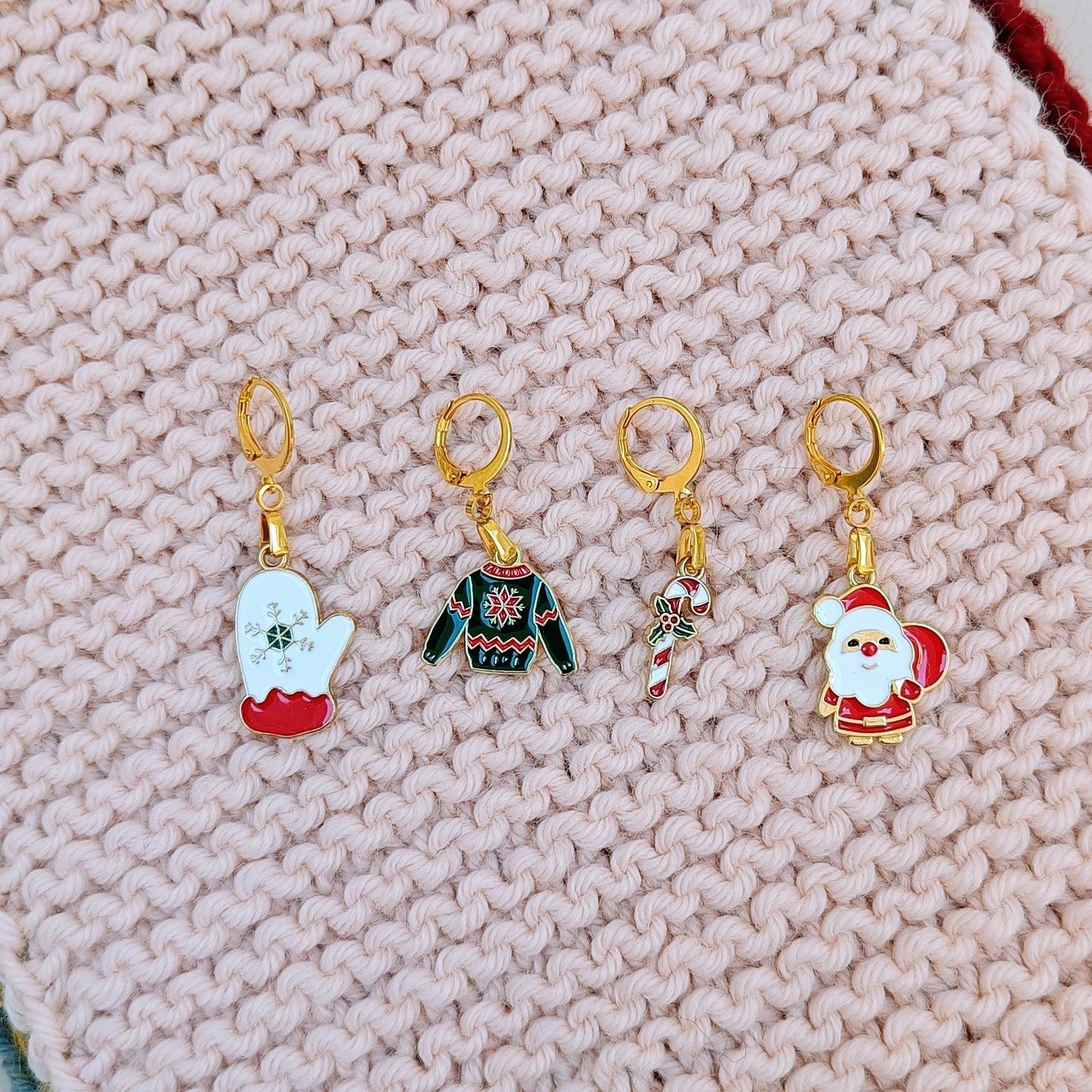 Festive Winter Individual Stitch Markers
