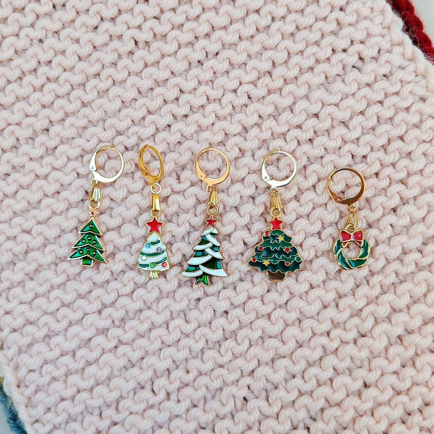 Festive Winter Individual Stitch Markers