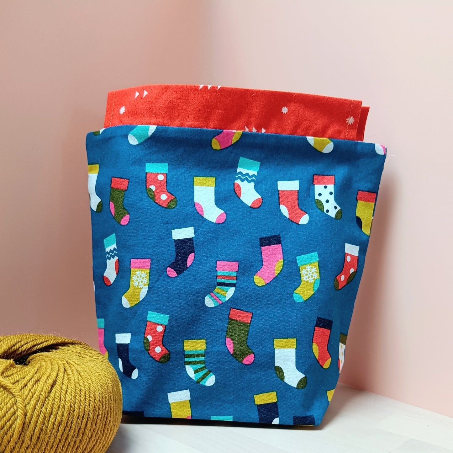 Hat Drawstring Project Bag