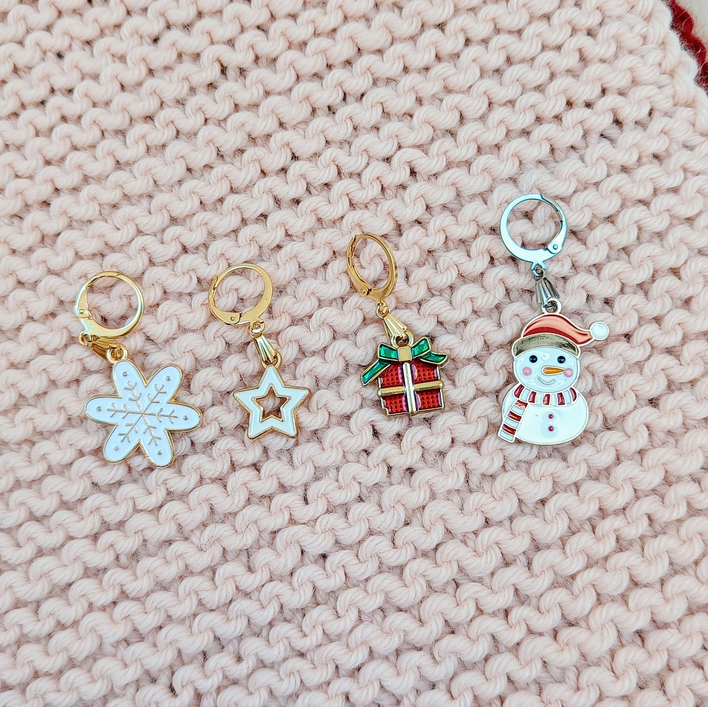 Festive Winter Individual Stitch Markers