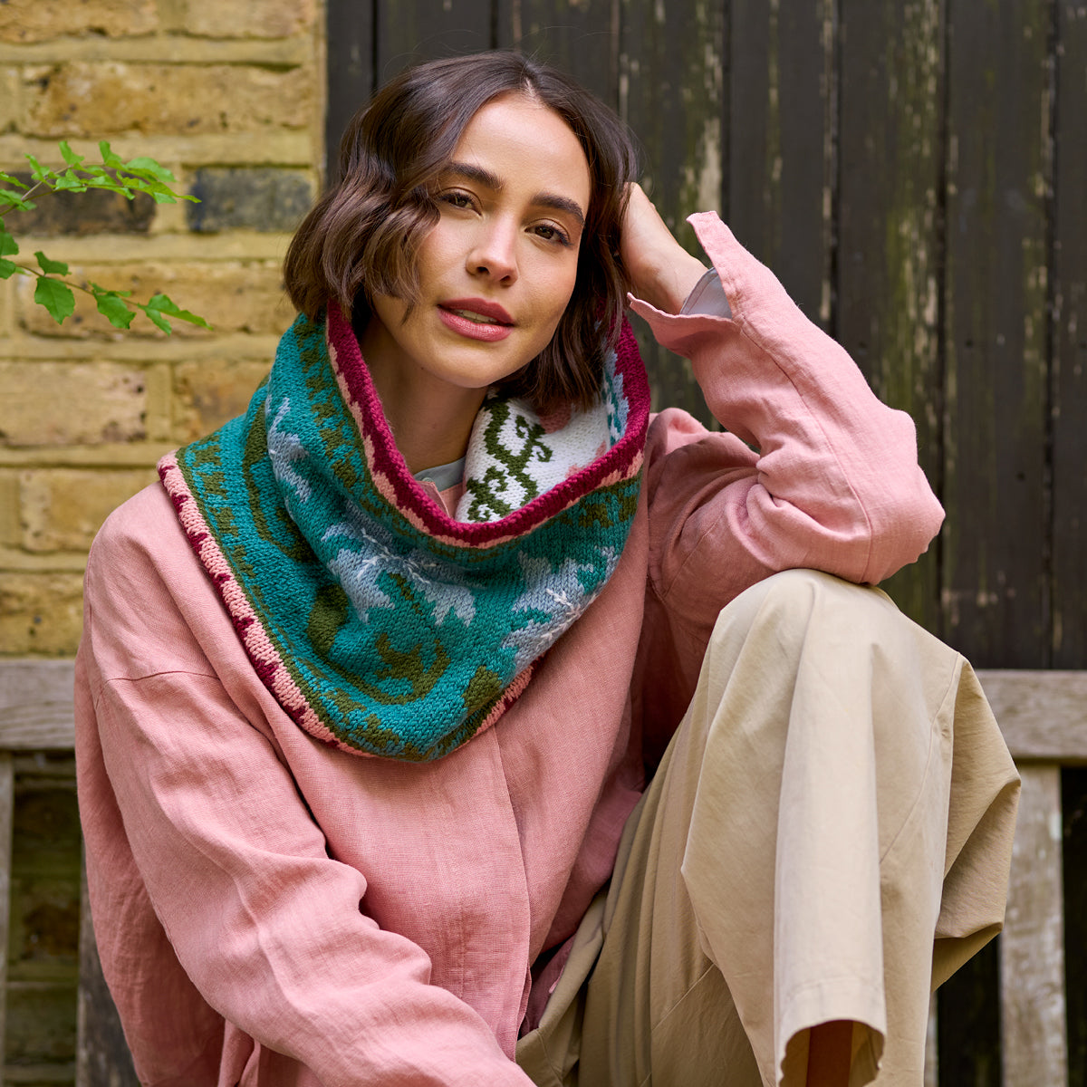 Arcadia Beret and Mittens Paper Pattern