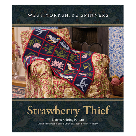 Strawberry Thief Blanket Paper Pattern